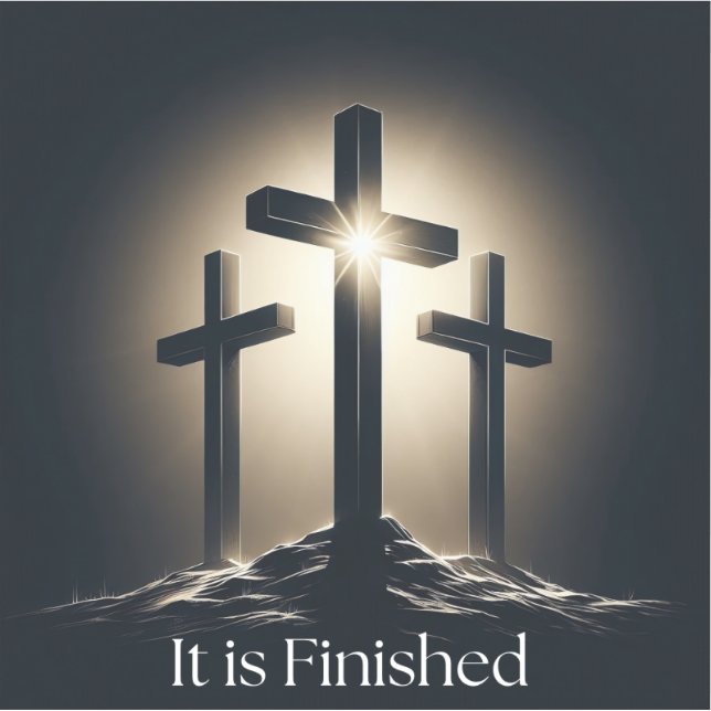 It is Finished Sticker (Front)