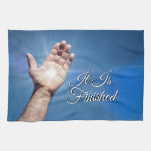 It Is Finished Tea Towel