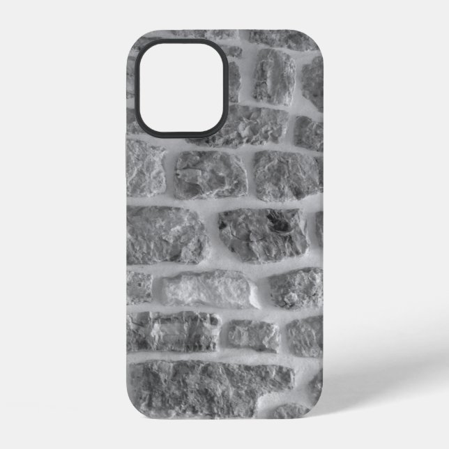 It is horizontal stone rough wall pattern backgrou iPhone case (Back)