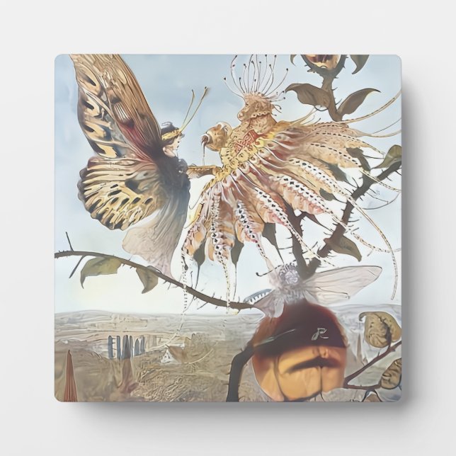 “It is indeed gone,” Murmured King Honey  Plaque (Front)