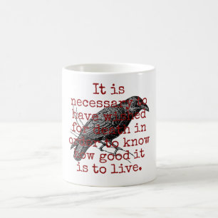 It Is Necessary To Have Wished - Death Quote Coffee Mug