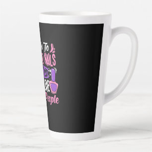 It Is Ok To Love Your Nails Latte Mug