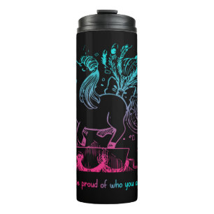 It is time to be PROUD! Sticker Thermal Tumbler
