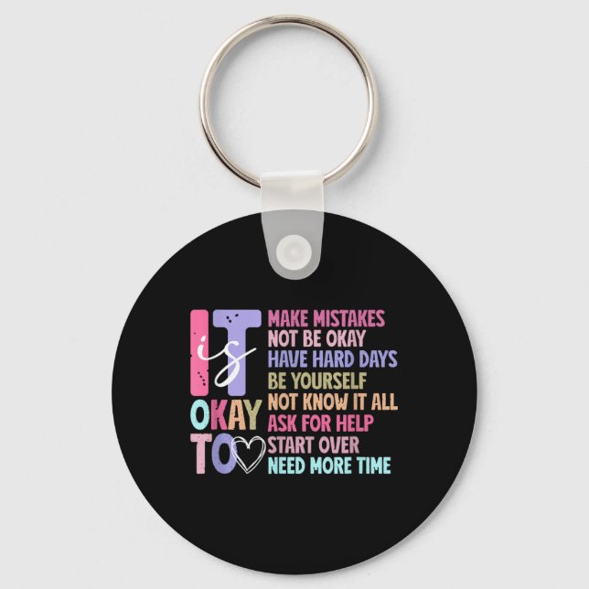 It Is To Positive Quotes Selfrespect Clothes Gift Key Ring (Front)