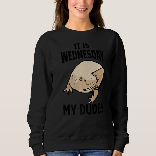 It Is Wednesday My Dudes Sweatshirt (Front)