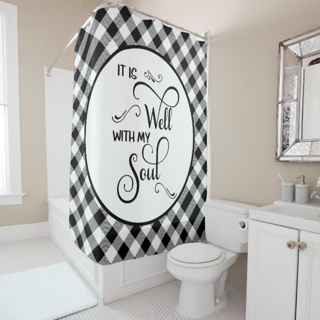 It is well shower curtain (In Situ)