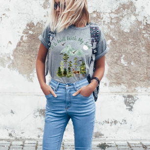 It is Well with my Soul Christian Song Woodland T-Shirt