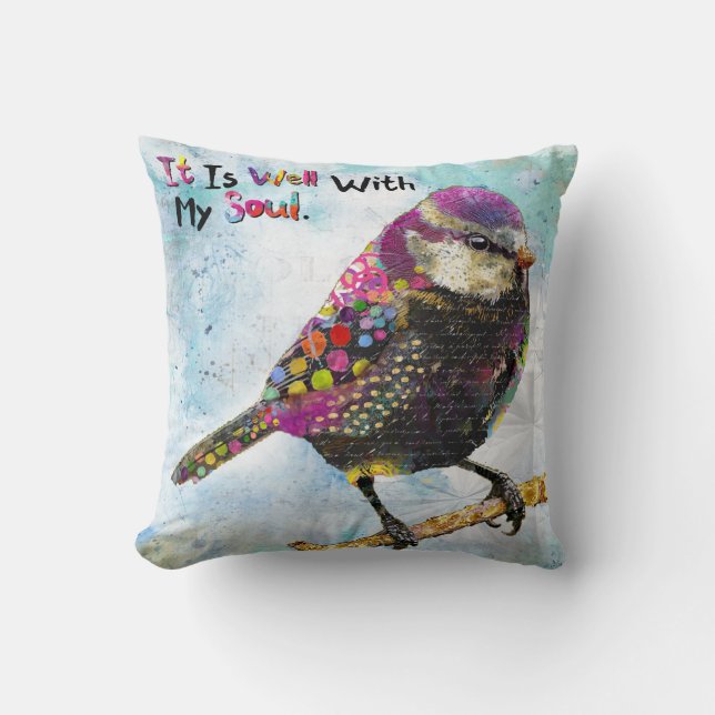 It Is Well With My Soul Cushion (Front)