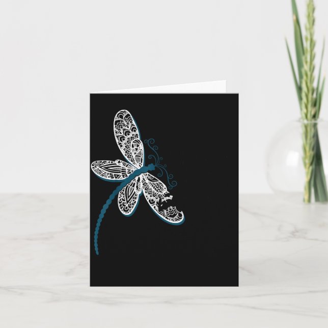 It Is Well With My Soul Dragonfly Chirtian Quote  Card (Front)