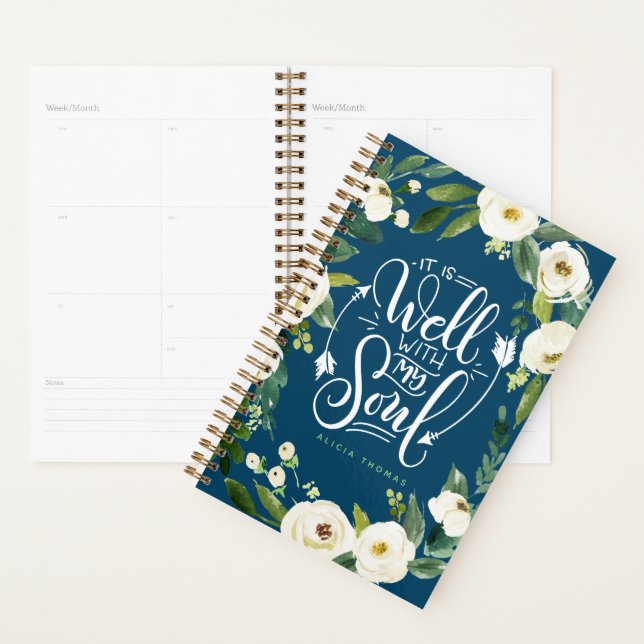 It is well with my soul - Encouraging Planner (Display)