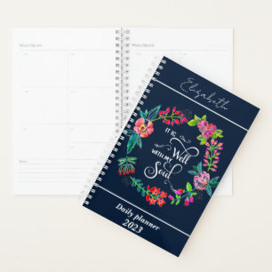 It is well with my soul planner