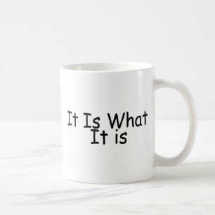 It Is What It Is Coffee Mug