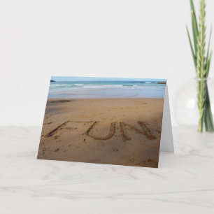 IT IS WRITTEN "HAVE FUN" RETIREMENT CARD