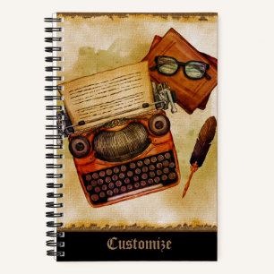 It Is Written Vintage Custom Notebook