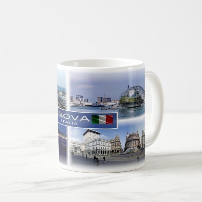IT Italia - Liguria - Genova - Coffee Mug (Front Right)
