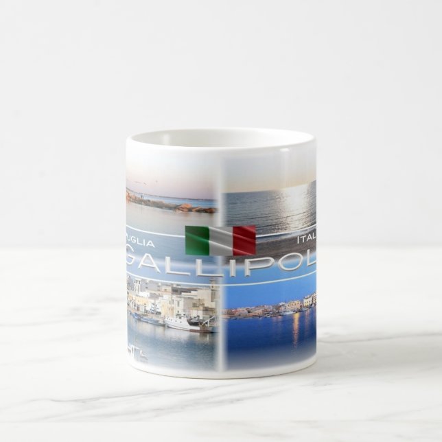 IT Italia - Puglia - Gallipoli - Salento - Coffee Mug (Center)