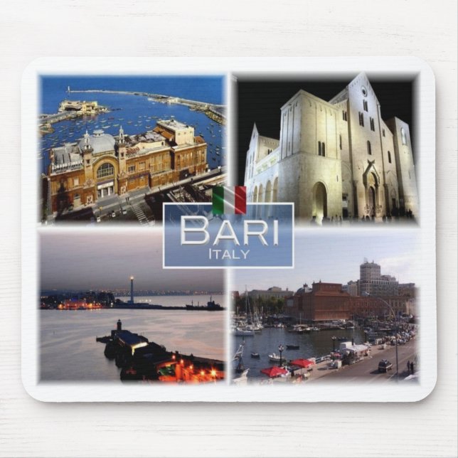 IT Italy - Apulia - Bari - Mouse Pad (Front)