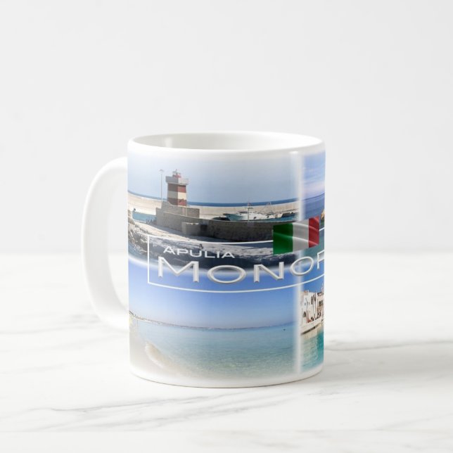IT Italy - Apulia - Monopoli - Coffee Mug (Front Left)