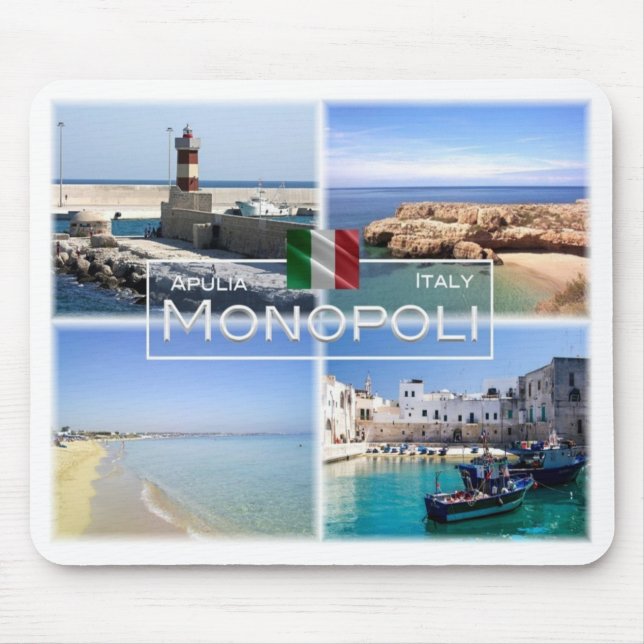 IT Italy - Apulia - Monopoli - Mouse Pad (Front)