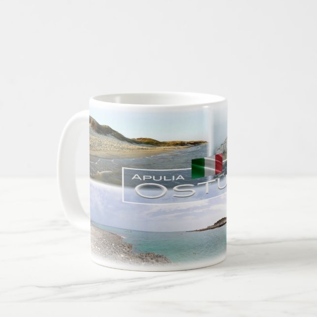 IT Italy - Apulia - Ostuni - Coffee Mug (Front Left)