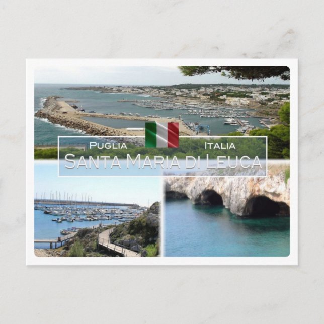 IT Italy - Apulia - Puglia - Santa Maria di Leuca Postcard (Front)