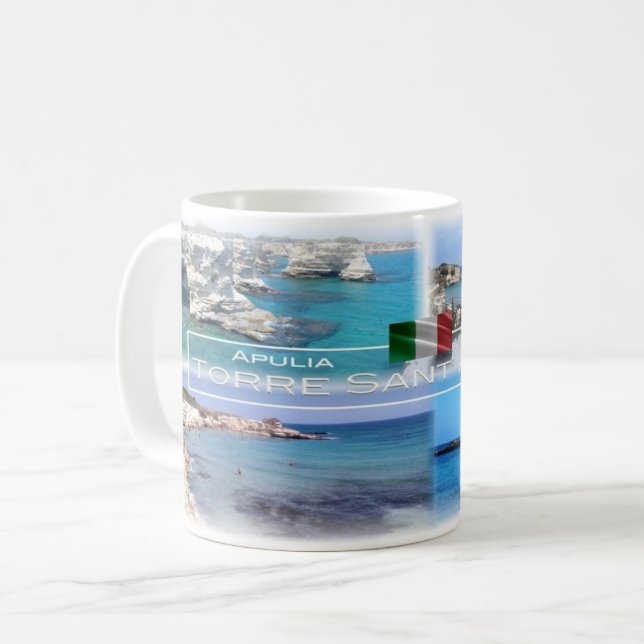 IT Italy - Apulia - Torre Sant'Andrea - Coffee Mug (Front Left)