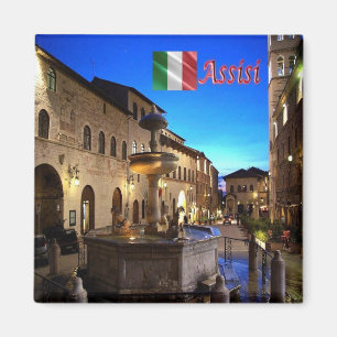IT - Italy - Assisi - Piazza del Comune Magnet