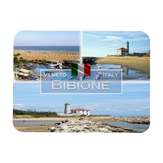 IT Italy - Bibione - Magnet (Horizontal)