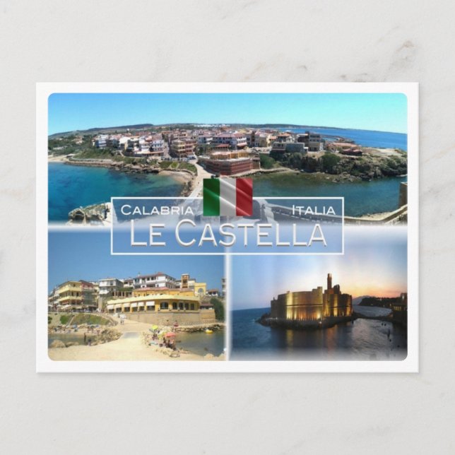 IT Italy - Calabria - Le Castella - Postcard (Front)