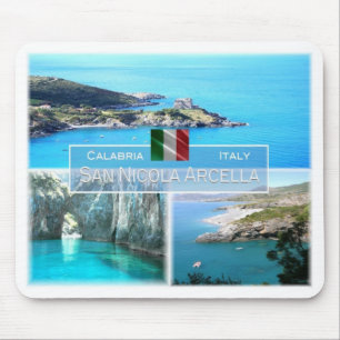IT Italy - Calabria - San Nicola Arcella - Mouse Pad