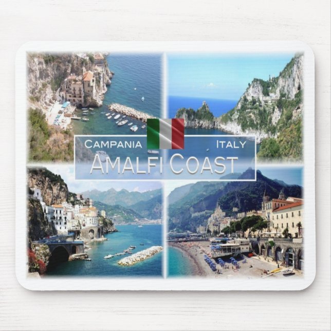 IT Italy - Campania - Amalfi Coast - Mouse Pad (Front)