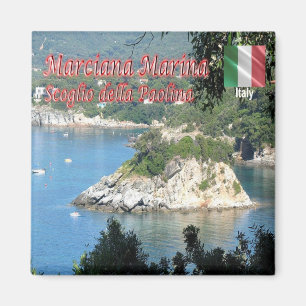 IT Italy Elba Marciana Marina Rock of Pauline Magnet