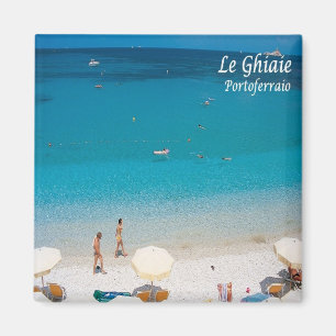 IT - Italy - Elba - Portoferraio le Ghiaie Beach Magnet