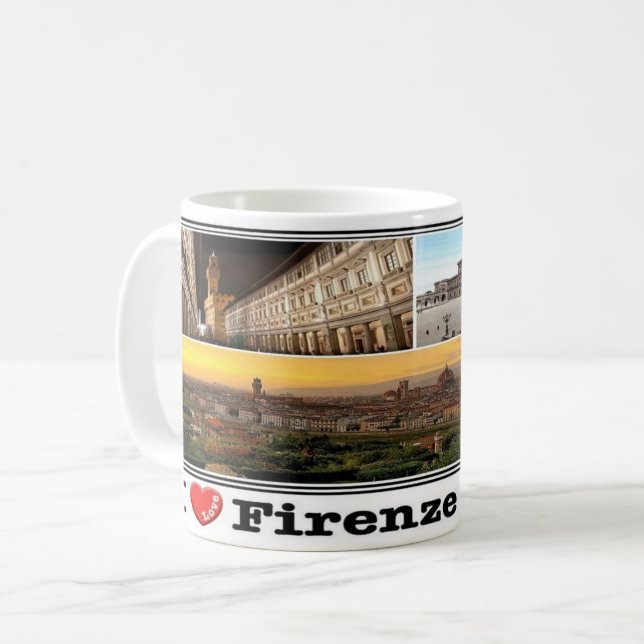 IT Italy -  Firenze - Coffee Mug (Front Left)