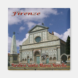 IT - Italy - Florence Basilica Santa Maria Novella Magnet
