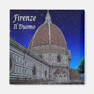 IT - Italy - Florence - Cathedral Magnet