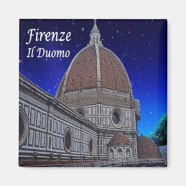 IT - Italy - Florence - Cathedral Magnet (Front)
