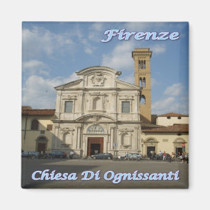 IT - Italy - Florence - Church Of All Saints Magnet