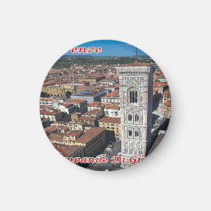 IT - Italy - Florence - Giotto Bell Tower Magnet