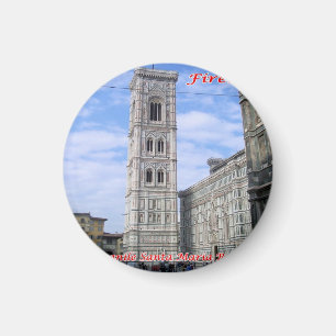 IT Italy Florence Santa Maria Belfiore Bell Tower Magnet