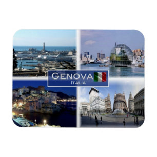 IT Italy - Genova Genoa - Magnet