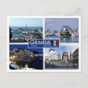 IT Italy - Genova Genoa - Postcard