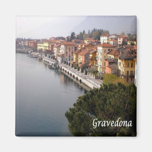 IT - Italy - Gravedona Magnet (Front)