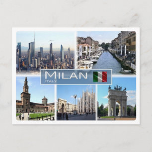 IT Italy - Italia - Milan - Postcard