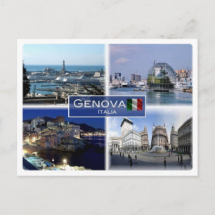 IT Italy - Liguria -  Genova Postcard