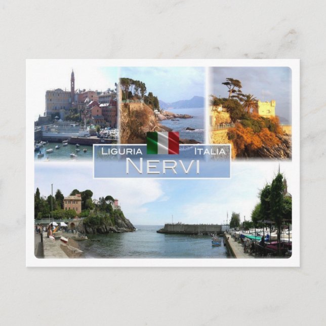IT Italy - Liguria - Nervi - Postcard (Front)