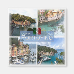 IT Italy # Liguria - Portofino - Magnet