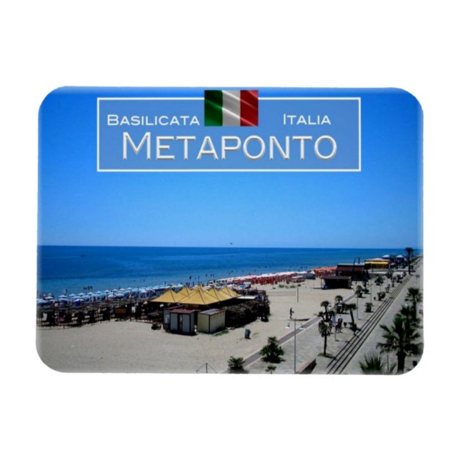 IT Italy - Metaponto - Lido - Magnet (Horizontal)