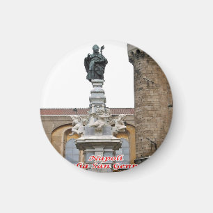 IT - Italy - Naples - Spire  San Gennaro Magnet