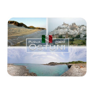 IT Italy - Ostuni - Magnet